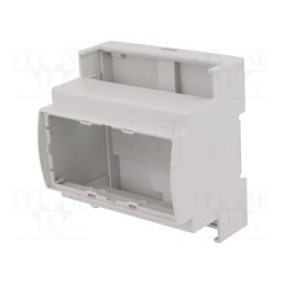 1 pcs x ITALTRONIC - 25.0501000.BL - Enclosure: for DIN rail mounting, Y: 90mm, X: 87.8mm, Z: 62mm, grey