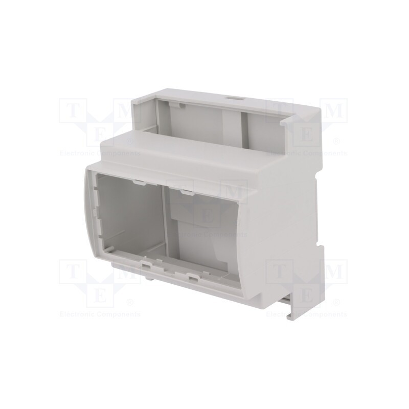 1 pcs x ITALTRONIC - 25.0501000.BL - Enclosure: for DIN rail mounting, Y: 90mm, X: 87.8mm, Z: 62mm, grey