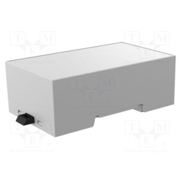 1 pcs x ITALTRONIC - 35.0314000.BL - Enclosure: for DIN rail mounting, Y: 90mm, X: 53.3mm, Z: 32mm, grey