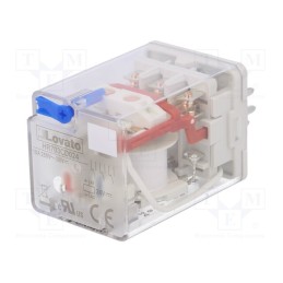 1 pcs x LOVATO ELECTRIC - HR703CD024 - Relay: electromagnetic, 3PDT, Ucoil: 24VDC, Icontacts max: 10A