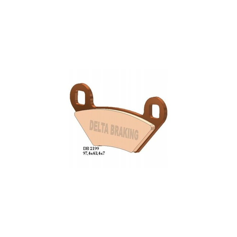 Front rear brake pads for Polaris Scrambler 850