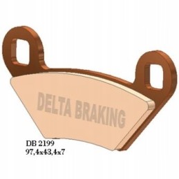 Front rear brake pads for Polaris Sportsman 1000