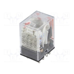 1 pcs x OMRON - MY4N-GS 110/120VAC - Relay: electromagnetic, 4PDT, Ucoil: 120VAC, Icontacts max: 3A