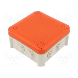 1 pcs x OBO BETTERMANN - T 60 RO-LGR - Enclosure: junction box, X: 114mm, Y: 114mm, Z: 57mm, IP66