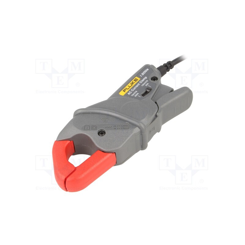 1 pcs x FLUKE - FLUKE I200S - AC current clamp adapter, Øcable: 20mm, 40Hz÷10kHz, 600V, Len: 2m