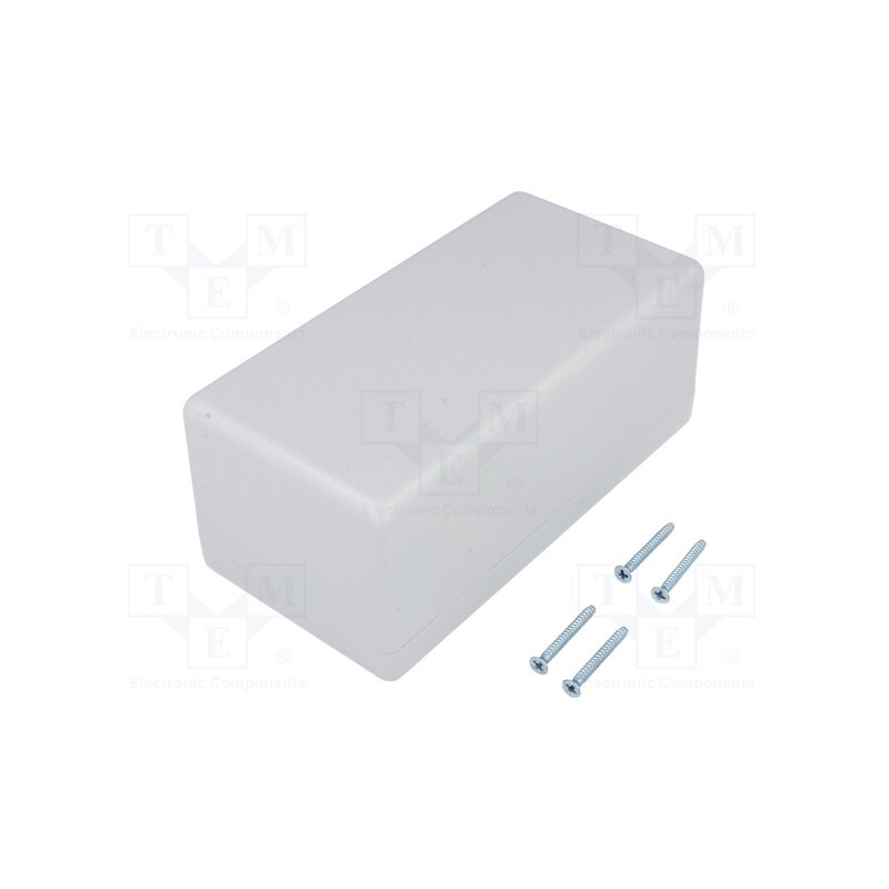 1 pcs x HAMMOND - 1594DSGY - Enclosure: multipurpose, X: 66mm, Y: 131mm, Z: 55mm, 1594, ABS, grey