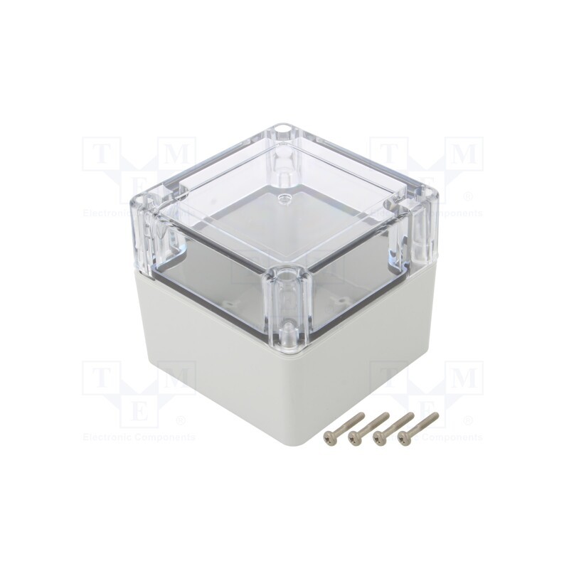 1 pcs x KRADEX - ZP90.90.75SJP TM ABS-PC - Enclosure: multipurpose, X: 90mm, Y: 90mm, Z: 75mm, ZP, ABS, IP67