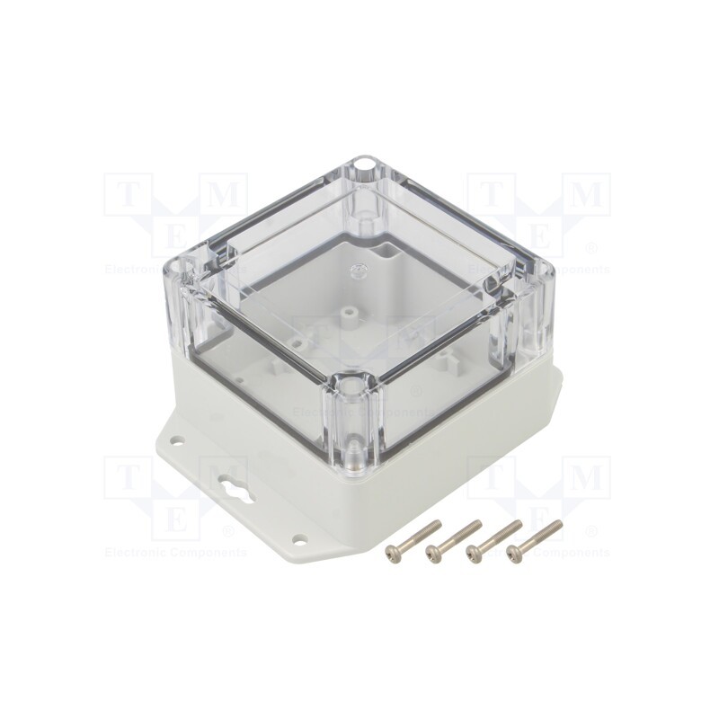 1 pcs x KRADEX - ZP90.90.60SUJP TM ABS-PC - Enclosure: multipurpose, X: 90mm, Y: 90mm, Z: 60mm, ZP, ABS, IP67
