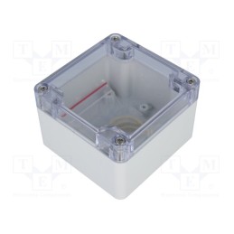 1 pcs x GAINTA - G256C - Enclosure: multipurpose, X: 80mm, Y: 82mm, Z: 55mm, polycarbonate
