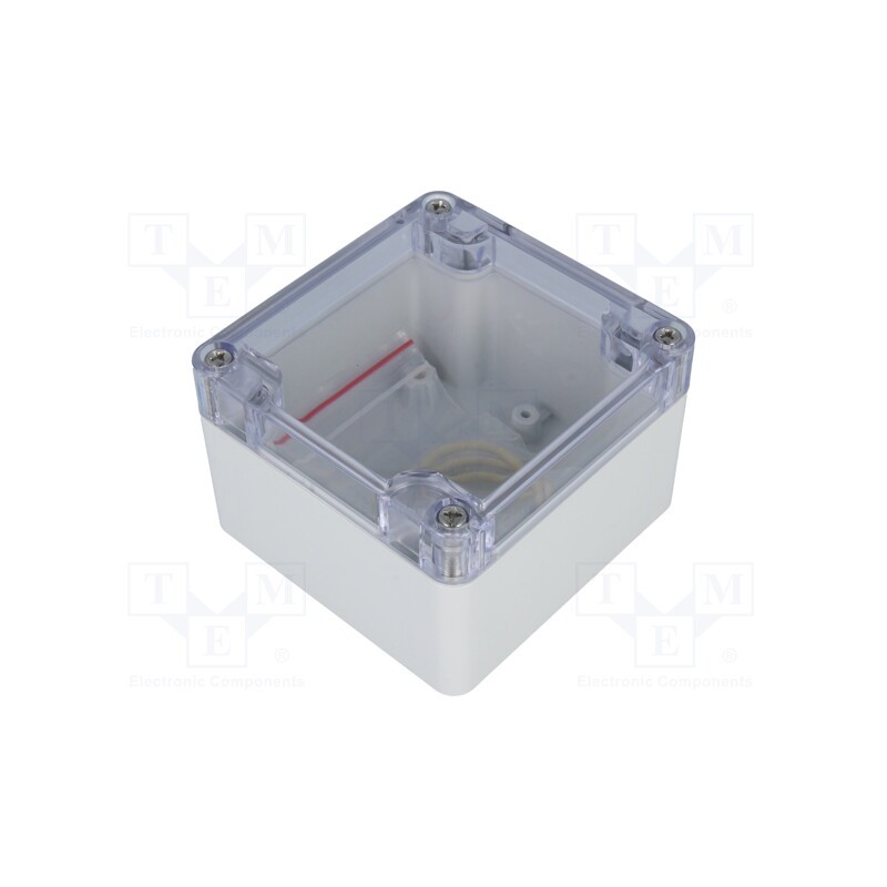1 pcs x GAINTA - G256C - Enclosure: multipurpose, X: 80mm, Y: 82mm, Z: 55mm, polycarbonate
