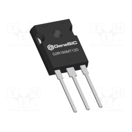 1 pcs x GeneSiC SEMICONDUCTOR - G3R160MT12D - Transistor: N-MOSFET, SiC, unipolar, 1.2kV, 16A, Idm: 40A, 123W