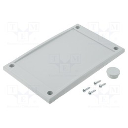 1 pcs x FIBOX - FC PC 17/16 - Front panel, polycarbonate, W: 106mm, L: 166mm, Series: CARDMASTER