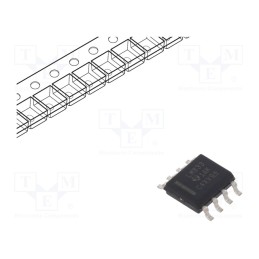 1 pcs x TEXAS INSTRUMENTS - LM833DR - IC: operational amplifier, 16MHz, 5÷18V, Ch: 2, SO8,
