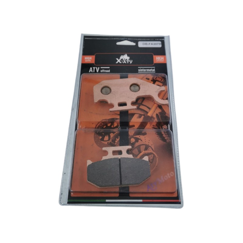 Bombardier 500 quest brake pads 02 04