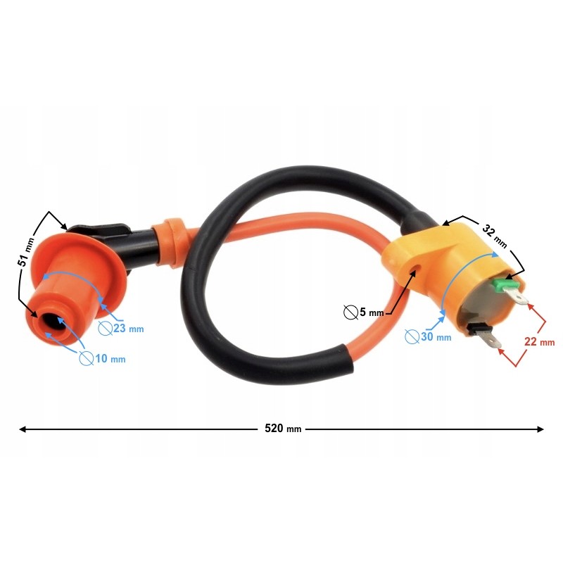 AC coil for 4t scooter tuning
