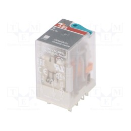 1 pcs x ABB - 1SVR405611R6000 - Relay: electromagnetic, DPDT, Ucoil: 48VDC, Icontacts max: 12A
