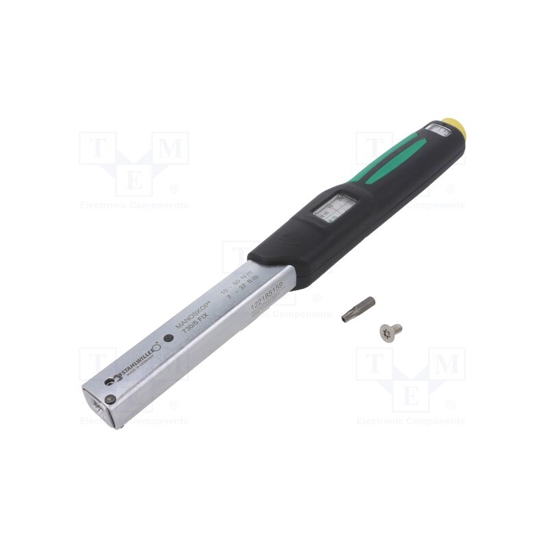 1 pcs x STAHLWILLE - 96503005 - Wrench, torque, 330mm, 10÷50Nm, Mounting: 9x12, MANOSKOP®, Size: 5