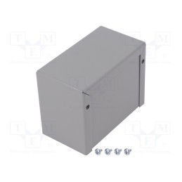 1 pcs x HAMMOND - 1411F -AS - Enclosure: multipurpose, X: 56mm, Y: 102mm, Z: 76mm, 1411, aluminium