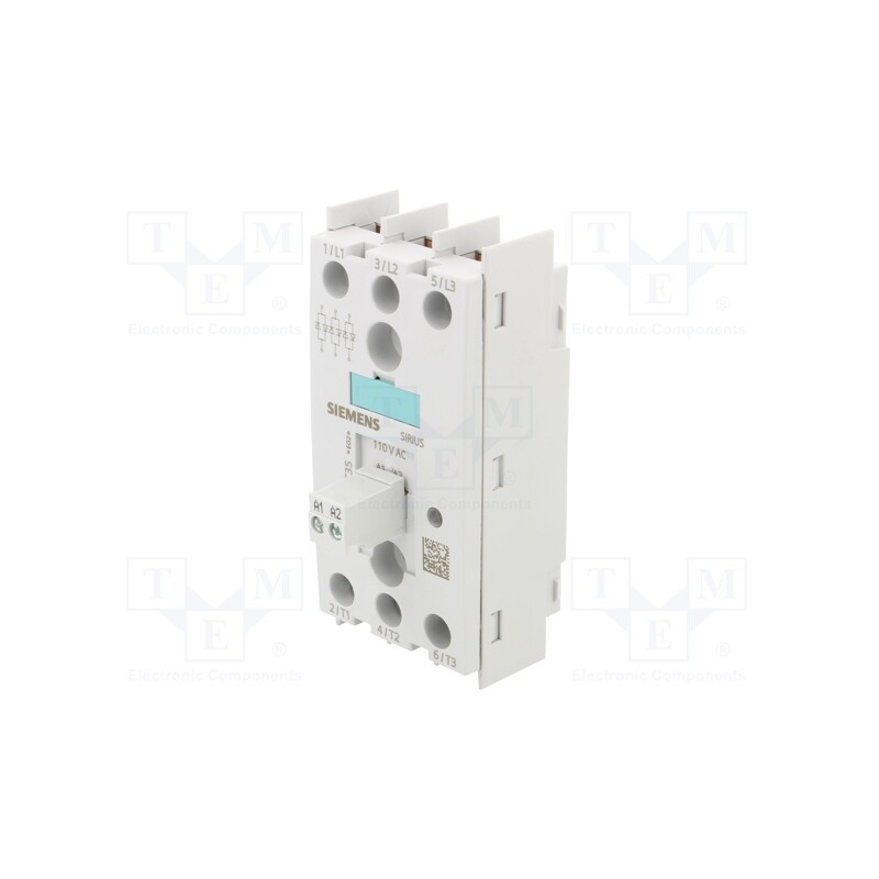 1 pcs x SIEMENS - 3RF2230-1AC35 - Relay: solid state, 30A, Uswitch: 48÷600VAC, 3-phase, Series: 3RF22