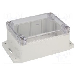 1 pcs x GAINTA - G212CMF - Enclosure: multipurpose, X: 90mm, Y: 115mm, Z: 55mm, polycarbonate