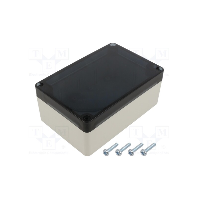 1 pcs x MASZCZYK - KM-175IGTRS - Enclosure: multipurpose, X: 90mm, Y: 135mm, Z: 55mm, ABS, grey, IP65