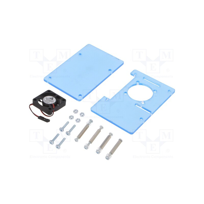 1 pcs x - GRL-15463 - Enclosure: for computer, plastic, transparent, X: 89mm, Y: 60mm