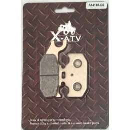 Brake pads suzuki kingquad 700 750 05 14 front right side fa414r db