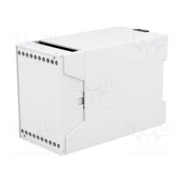 1 pcs x BOPLA - CN 55 AK - Enclosure: for DIN rail mounting, Y: 109mm, X: 55mm, Z: 75mm, ABS