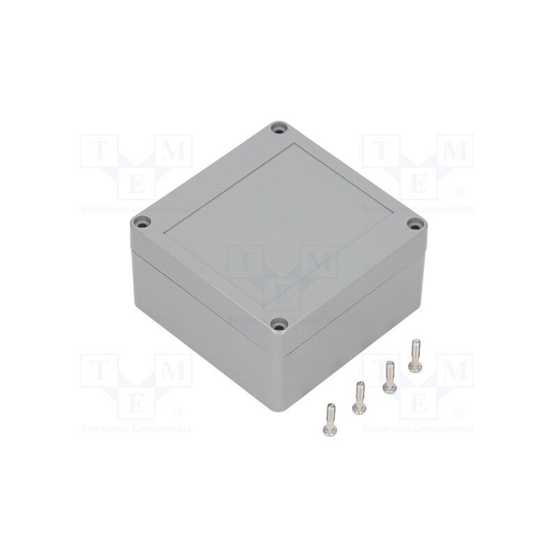 1 pcs x GAINTA - G3101 - Enclosure: multipurpose, X: 100mm, Y: 100mm, Z: 55mm, ABS, dark grey
