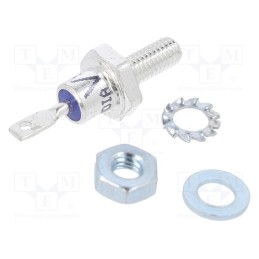 1 pcs x VISHAY - VS-12F120 - Diode: rectifying, 1.2kV, 1.26V, 12A, cathode to stud, DO203AA