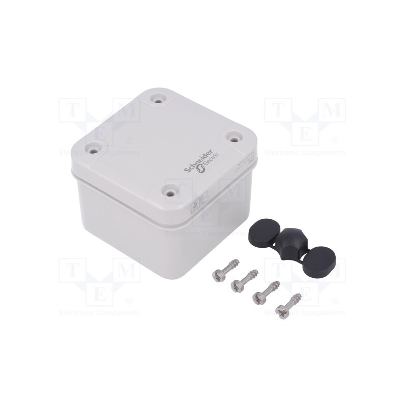 1 pcs x SCHNEIDER ELECTRIC - NSYTBP775 - Enclosure: multipurpose, X: 74mm, Y: 74mm, Z: 54mm, polycarbonate