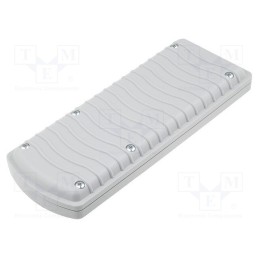 1 pcs x MASZCZYK - KM-120 GY - Enclosure: for remote controller, X: 62mm, Y: 160mm, Z: 25mm