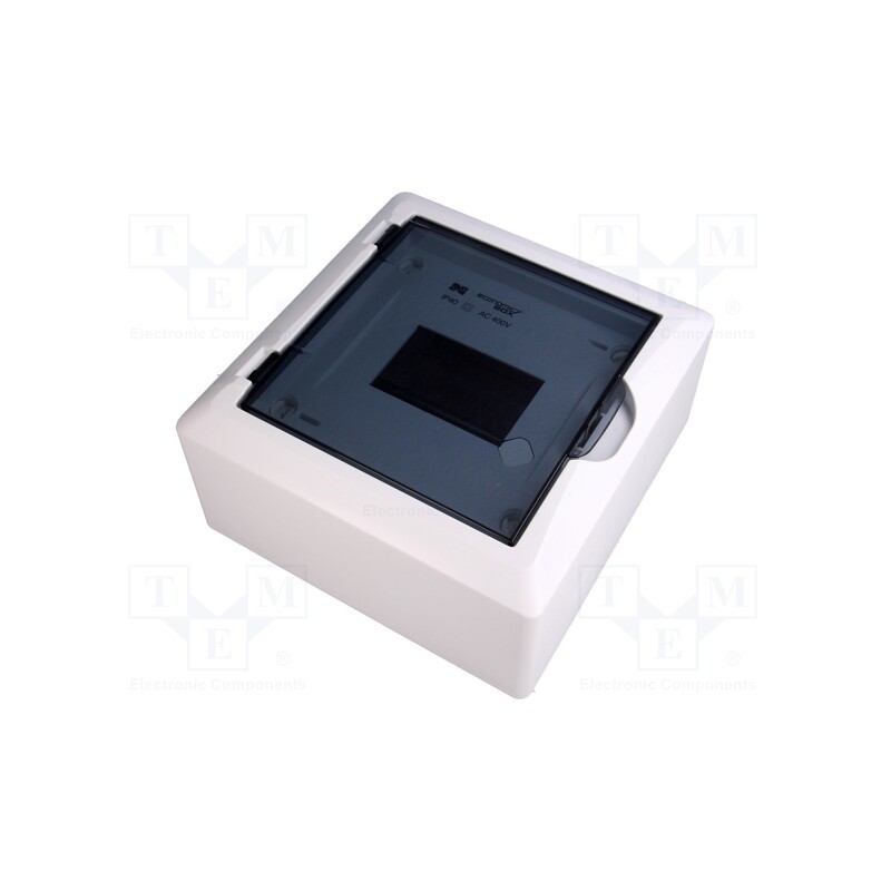 1 pcs x ELEKTRO-PLAST NASIELSK - 219513 - Enclosure: for modular components, IP40, white, No.of mod: 6, 400V