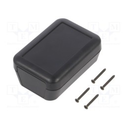 1 pcs x HAMMOND - 1552D1BK - Enclosure: for remote controller, IP54, UL94HB, X: 50mm, Y: 70mm