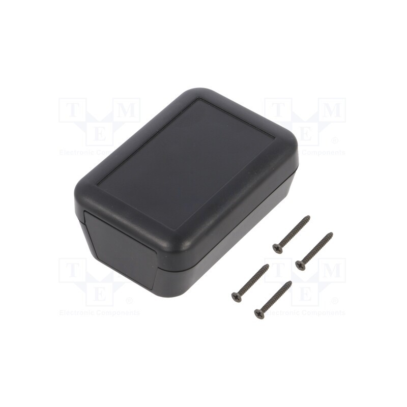 1 pcs x HAMMOND - 1552D1BK - Enclosure: for remote controller, IP54, UL94HB, X: 50mm, Y: 70mm