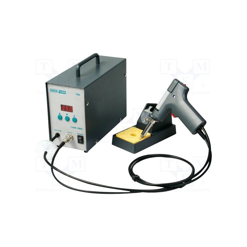 1 pcs x QUICK - QUICK 201B - Desoldering station, 90W, 200÷450°C, ESD, Display: LED