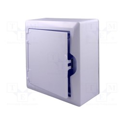 1 pcs x ELEKTRO-PLAST NASIELSK - 2501-00 - Enclosure: for modular components, IP40, white, No.of mod: 6, 400V