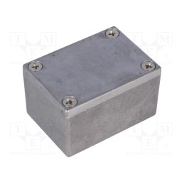 1 pcs x HAMMOND - 1590H - Enclosure: multipurpose, X: 38mm, Y: 52mm, Z: 27mm, 1590, aluminium