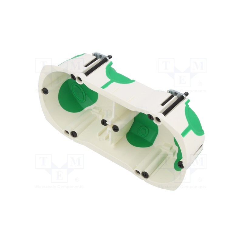 1 pcs x SCHNEIDER ELECTRIC - IMT35000 - Enclosure: junction box, X: 71mm, Y: 142mm, Z: 40mm, IP20, Sockets: 2