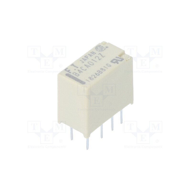 1 pcs x FUJITSU - FTR-B4CA012Z - Relay: electromagnetic, DPDT, Ucoil: 12VDC, 2A, 0.3A/125VAC, THT