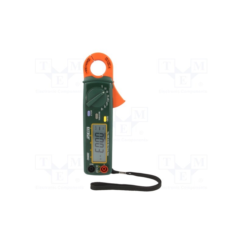 1 pcs x EXTECH - 380942 - Meter: multifunction, digital,pincers type, LCD, (4000), VDC: 400V