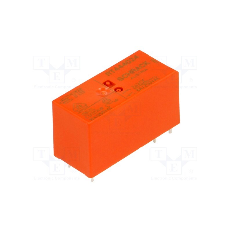 1 pcs x TE Connectivity - 9-1393243-9 - Relay: electromagnetic, DPST-NO, Ucoil: 24VDC, 8A, 8A/250VAC, PCB