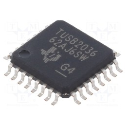 1 pcs x TEXAS INSTRUMENTS - TUSB2036VF - IC: interface, USB hub, 3÷3.6VDC, , LQFP32