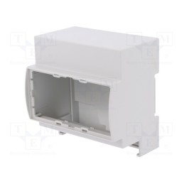 1 pcs x ITALTRONIC - 25.0506000.BL - Enclosure: for DIN rail mounting, Y: 90mm, X: 87.8mm, Z: 62mm, grey