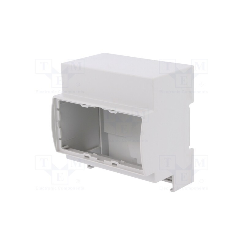 1 pcs x ITALTRONIC - 25.0506000.BL - Enclosure: for DIN rail mounting, Y: 90mm, X: 87.8mm, Z: 62mm, grey