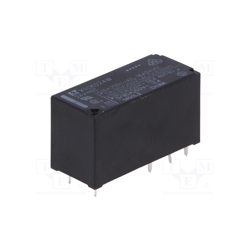 1 pcs x FUJITSU - FTR-K1CK024W - Relay: electromagnetic, SPDT, Ucoil: 24VDC, 16A, 16A/250VAC, PCB