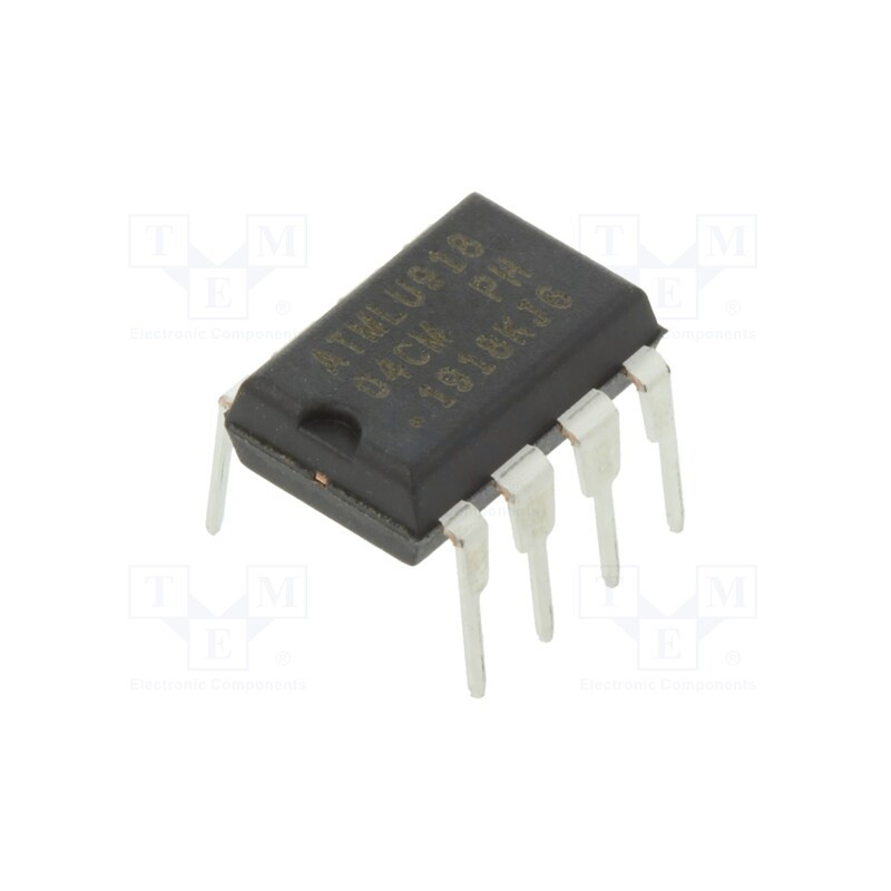 3 pcs x MICROCHIP TECHNOLOGY - AT24C04C-PUM - IC: EEPROM memory, 4kbEEPROM, 2-wire,I2C, 512x8bit, 1.7÷5.5V, 1MHz