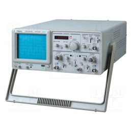 1 pcs x TWINTEX - TOS-2020CF - Oscilloscope: analogue, 20MHz, Ch: 2, 100÷240VAC, 1MΩ/25pF, ≤17.5ns