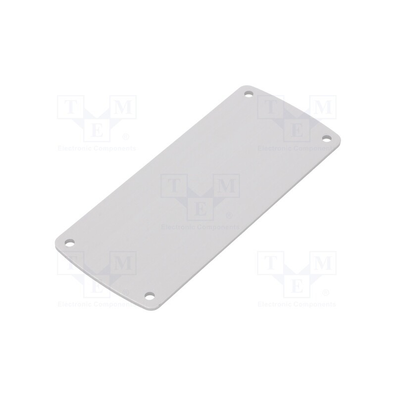 1 pcs x TEKO - ALP 3.1 - Front panel, aluminium, W: 45.8mm, L: 105.77mm, Thk: 2mm