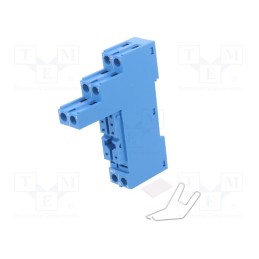 1 pcs x FINDER - 95.05SMA - Socket, 10A, 250VAC, for DIN rail mounting, screw terminals, IP20
